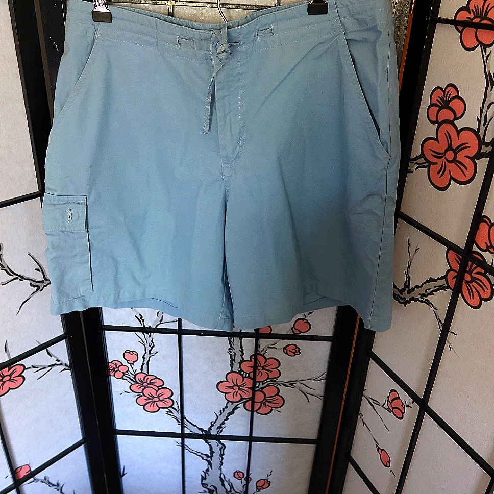 Weatherproof Light Blue Shorts Size 10